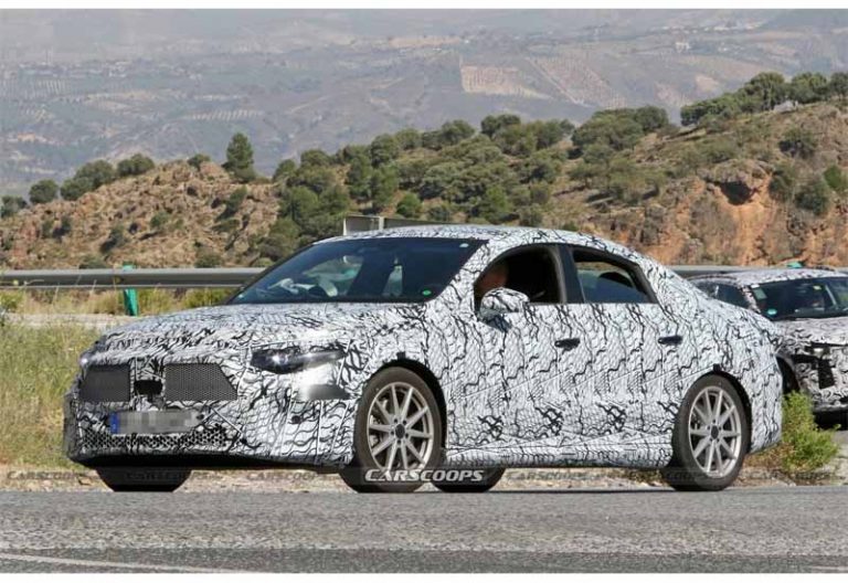 2025 Mercedes CLA A Sneak Peek at the NextGen FourDoor Coupe Gear Musk