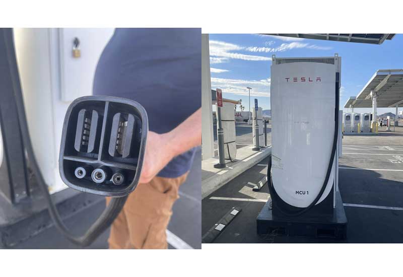Tesla Megacharger Station