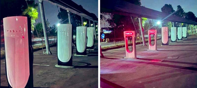 Tesla V4 Superchargers in Italy