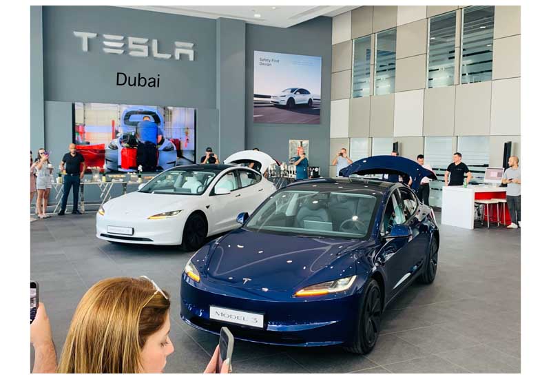 Upgraded Model 3 should be delivered in Dubai