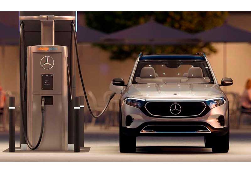 Mercedes-Benz has opened EV charging hub