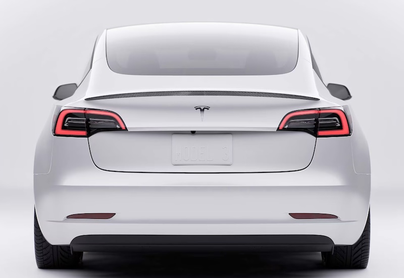 Tesla China Retrofits Add Custom Spoiler and Steering Wheel Swaps