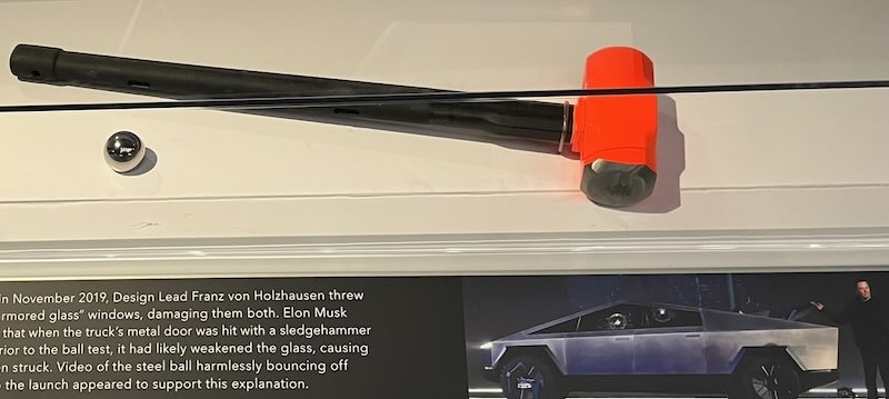 Tesla Trademarks 'Cyberhammer'