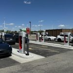 Tesla Supercharger sites