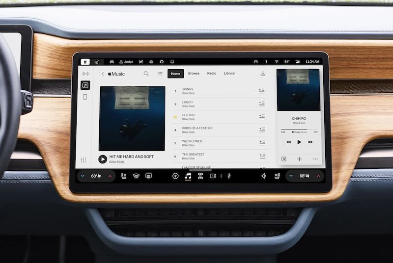 Rivian Adds Apple Music