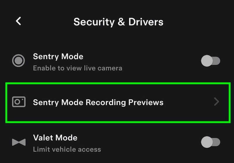 Tesla Sentry Mode Previews are now available on Android