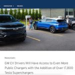 Tesla Superchargers Now Open to GM EVs