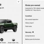 Rivian Launches Pre-Owned EV Store