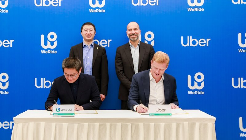 WeRide and Uber Launch Autonomous Rides