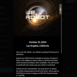 Tesla's "We, Robot" Event