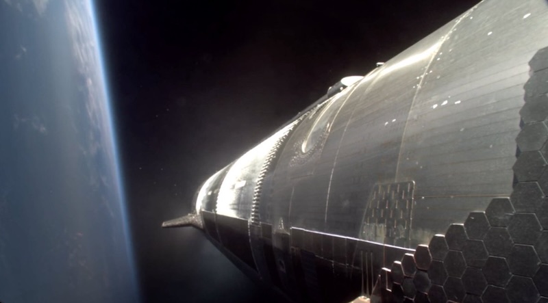 Starship Flight 9 Test: "no significant loss of heat shield tiles during ascent."