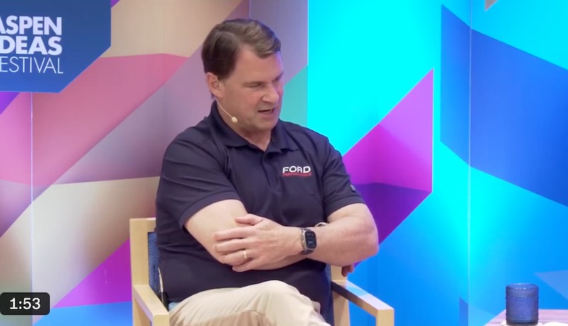 Ford CEO Jim Farley: Humans Need Driving Skills