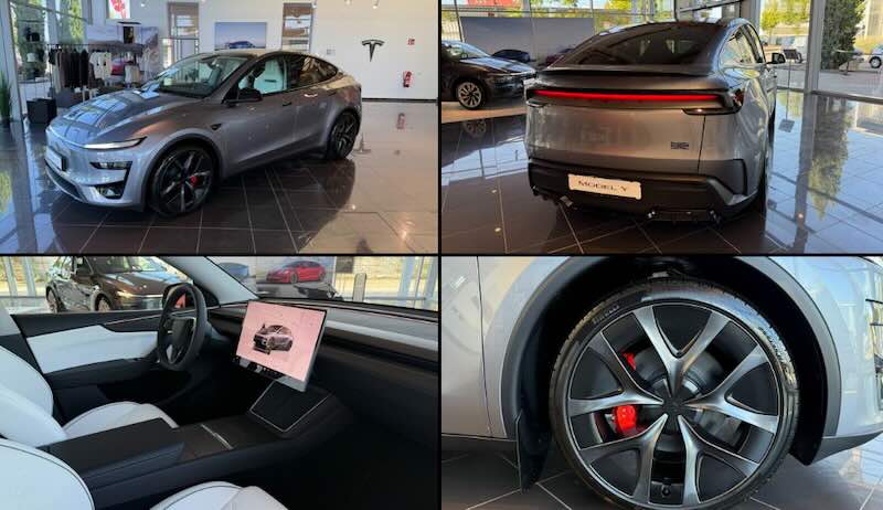 new Model Y Performance is now available to check out in person at select Tesla stores in Europe