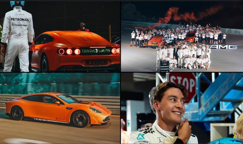 George Russell: HISTORY MADE!! Proud to have been part of this project seeing the Mercedes AMG GT XX Concept Car traveled over 40,000 km in less than 8 days.