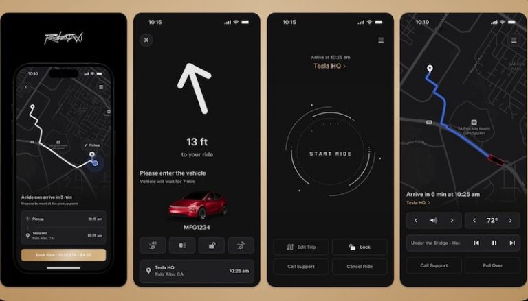 Ios Autonomous Single App Examples Tesla Robotaxi App Launches Nationwide on iOS: You Can Join Waitlist ...
