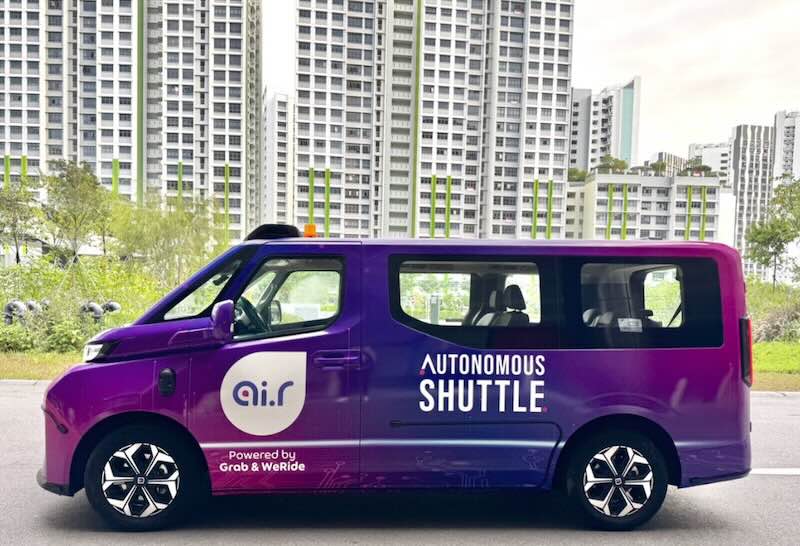 WeRide Partners With Grab: Singapore's First Autonomous Ride-Hailing Service