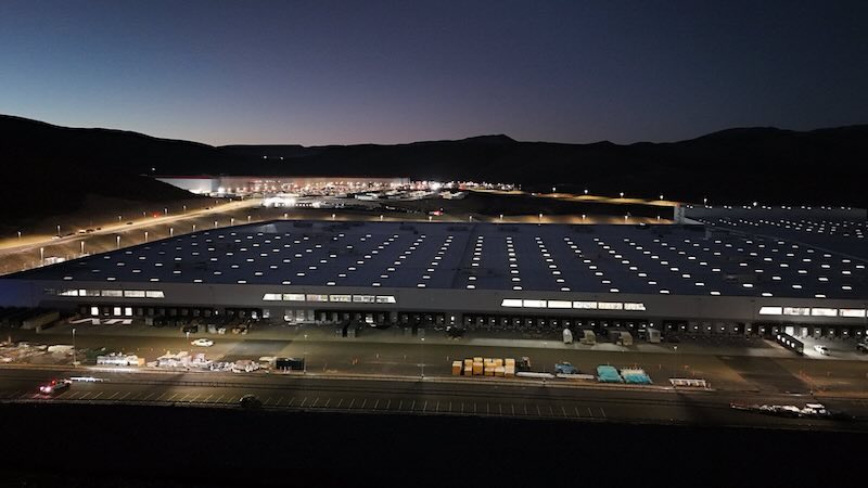 Tesla's new Semi truck production facility in Nevada is almost complete.