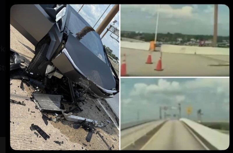 Tesla Cybertruck crash lawsuit claims Autopilot failure