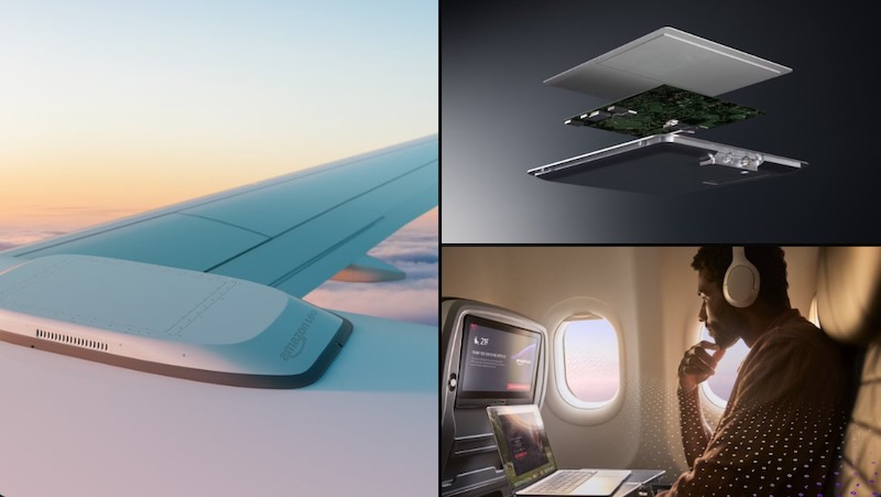 Amazon Leo Aviation Antenna