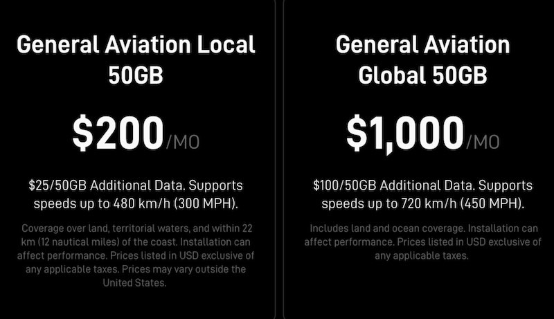 SpaceX has announced that it is lowering the price of Starlink for small plane owners. 