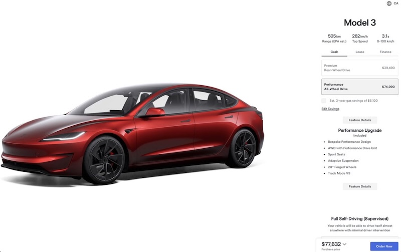 Tesla Model 3 Returns to Canada at $39,490 CAD