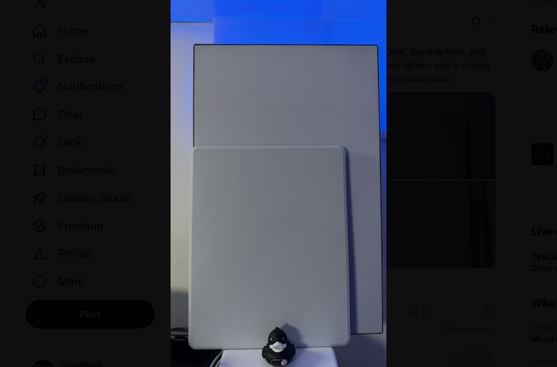 Starlink customers have started receiving the new V5 terminal. Below is a great comparison vs the old V4 terminal.